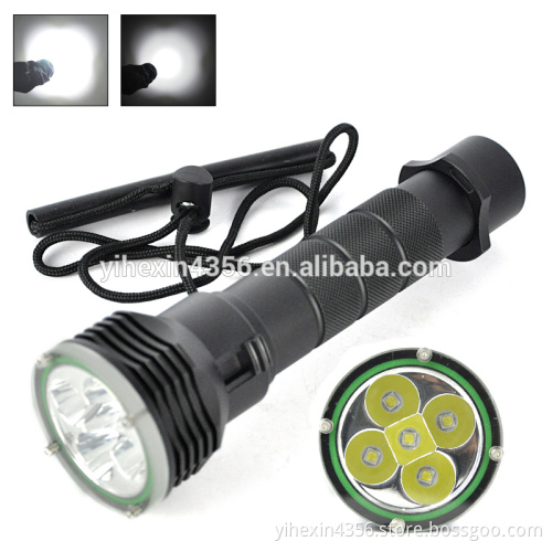 The Top Aluminum Waterproof Torch XML LED Diving Torch